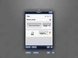 Symphony Pro's popover menus on the iPad