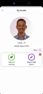 profile widgets